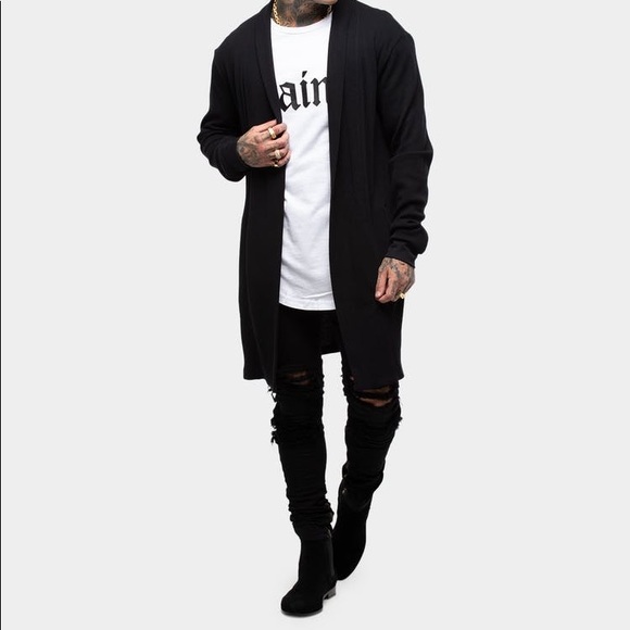 ashes to dust Other - Black men’s ashes to dust cardigan